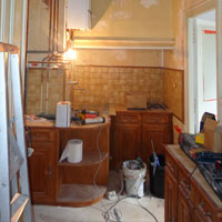 Rénovation d'un appartement, parquets, peinture, salle de bain